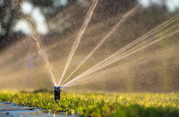 Installation d'une citerne souple pour le stockage d'eau agricole